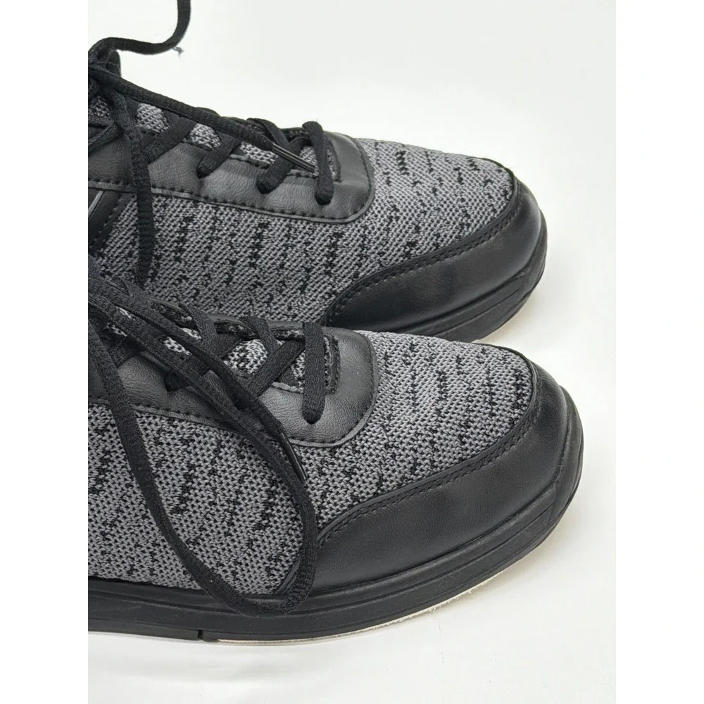 KR Strikeforce Flyer‎ Mesh Mens Bowling Shoes Black Grey FlexSlide Technology